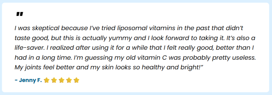 Native Path Liposomal Vitamin C Customer Reviews